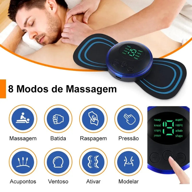 Massageador elétrico (ALIVIA A DOR)