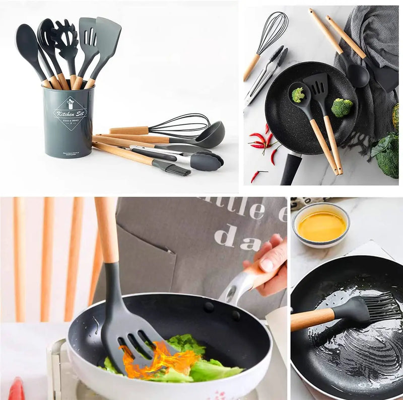 KIT MaxKITCHEN (UTENSÍLIOS PARA COZINHA 12 UNIDADES)