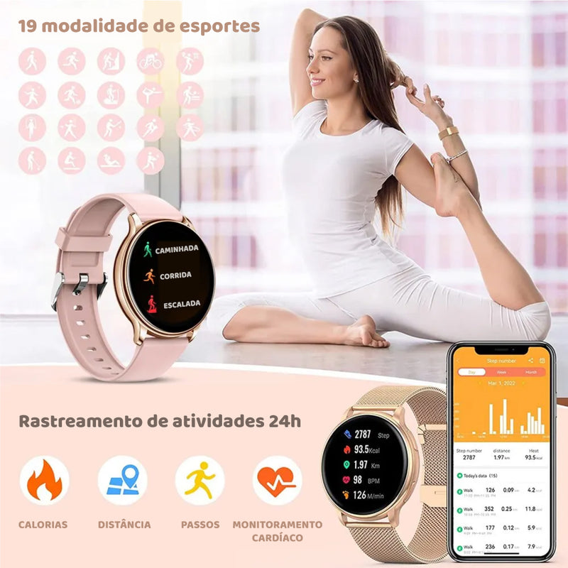 Smartwatch Melanda (O FUTURO EM SUAS MÃOS)