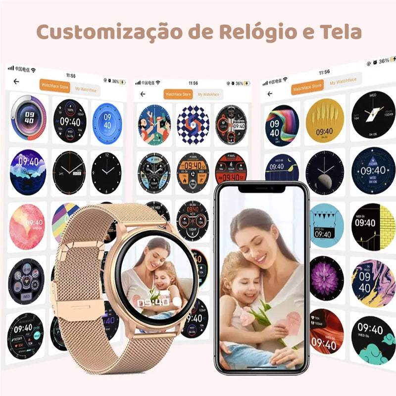 Smartwatch Melanda (O FUTURO EM SUAS MÃOS)